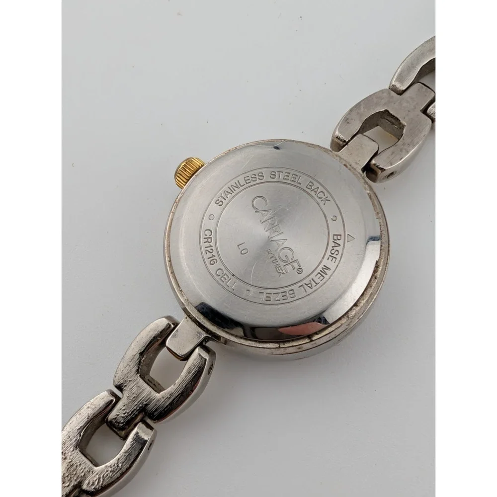 Carriage by‎ Timex Watch Women 21mm Case Two Tone 7